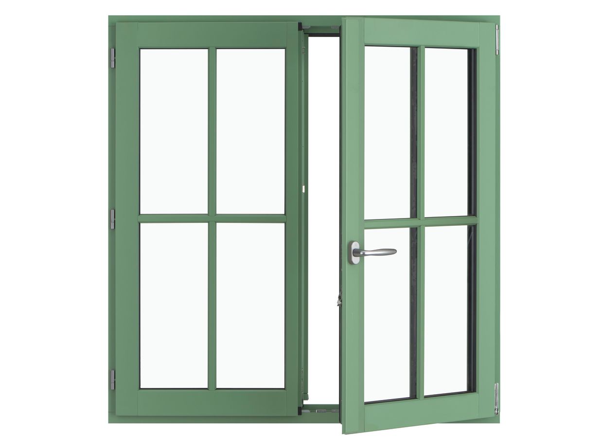 Fenêtre bois exotique ARBOREAL finition couleur blanche sur mesure | Lapeyre