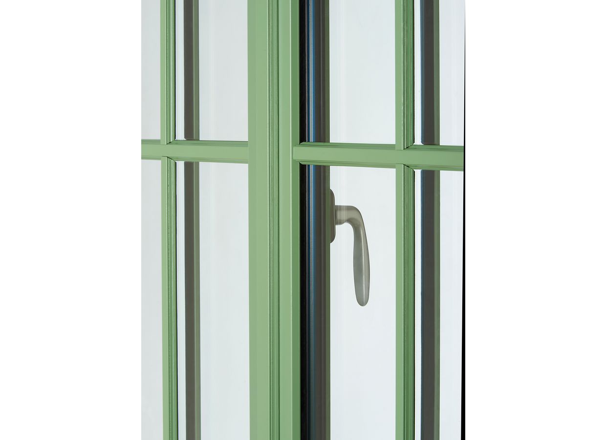 Fenêtre bois exotique ARBOREAL finition couleur blanche sur mesure | Lapeyre