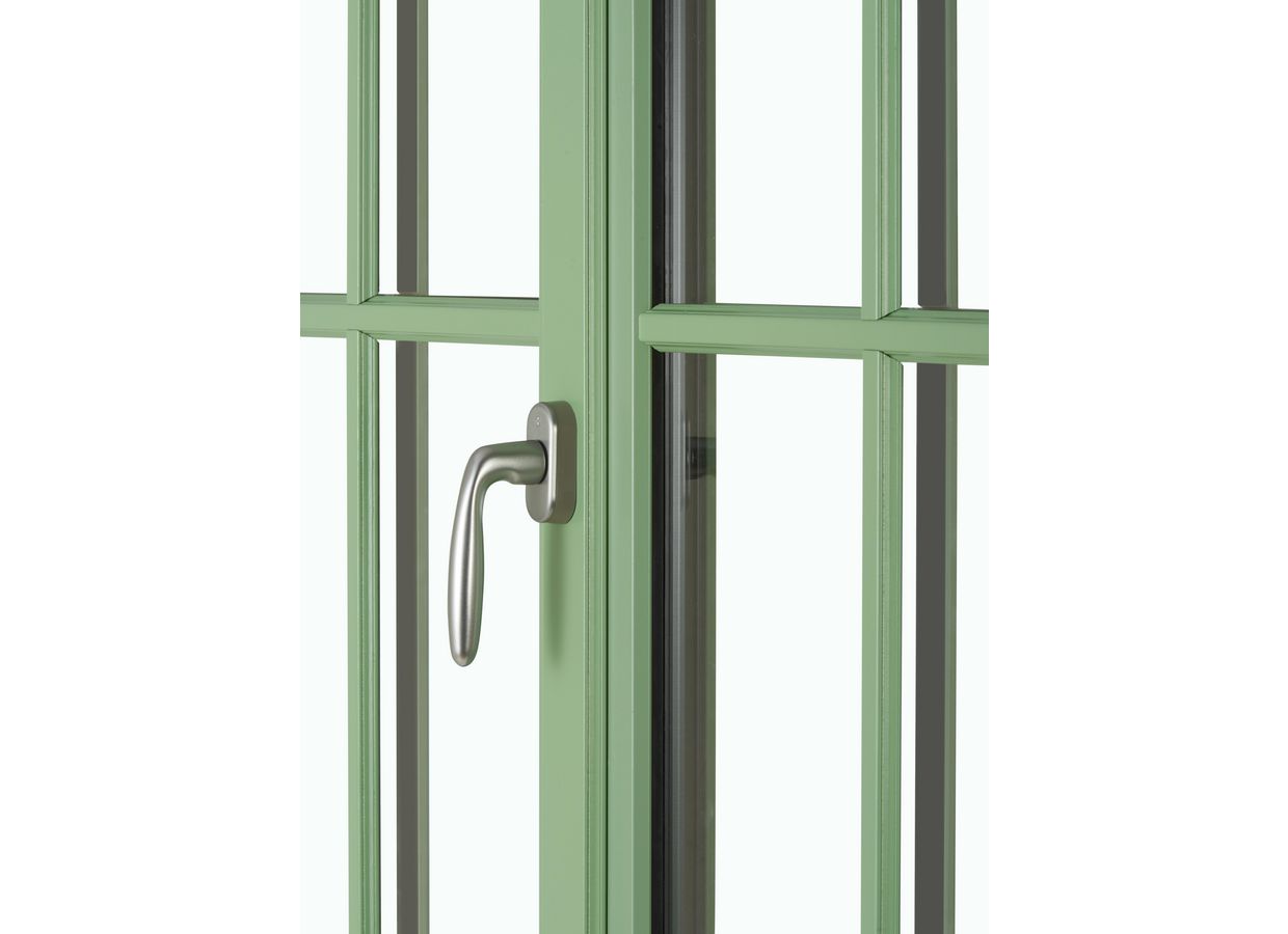 Fenêtre bois exotique ARBOREAL finition couleur blanche sur mesure | Lapeyre
