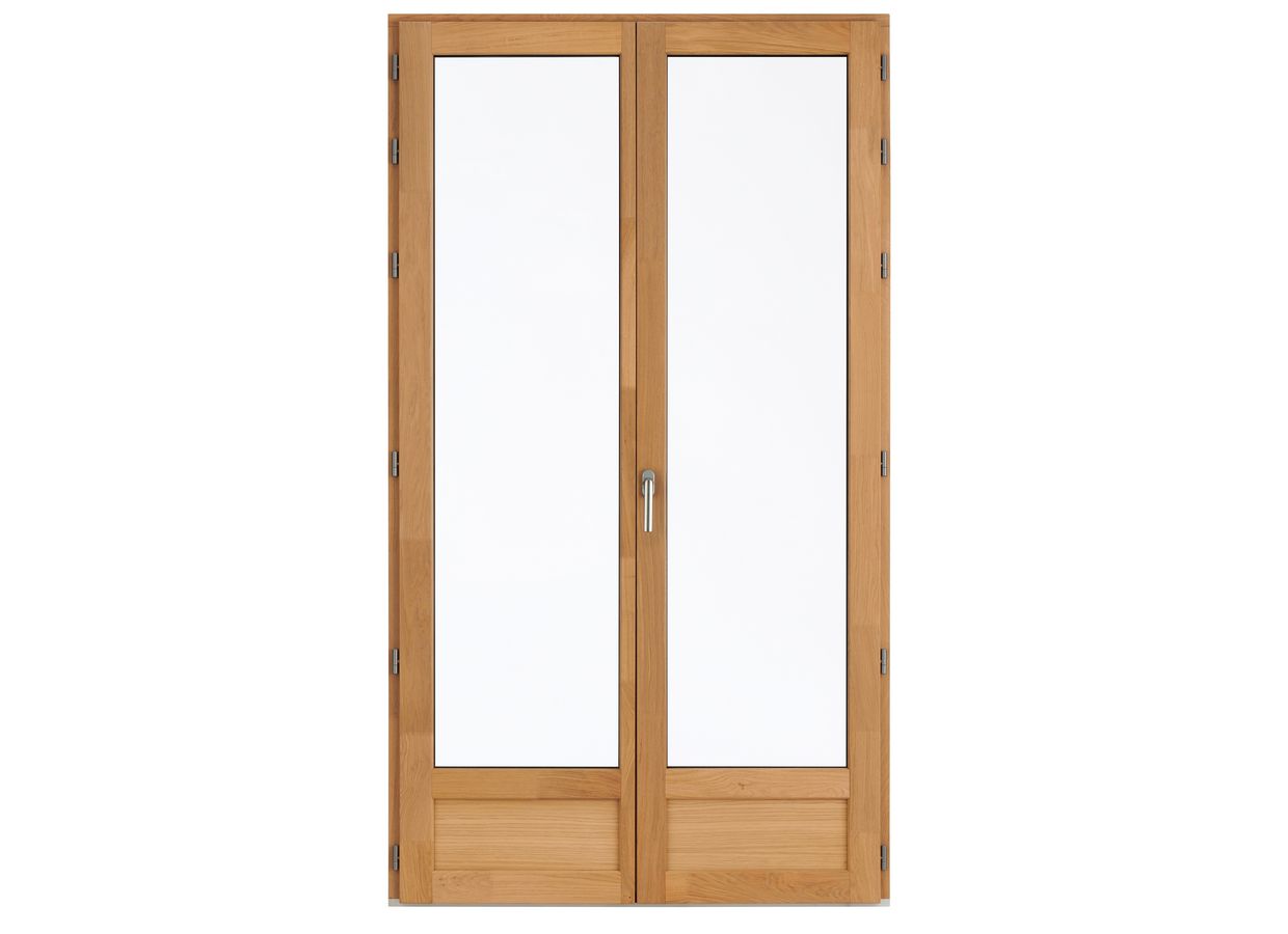 Porte-fenêtre chêne ARBOREAL finition lasure sur mesure | Lapeyre