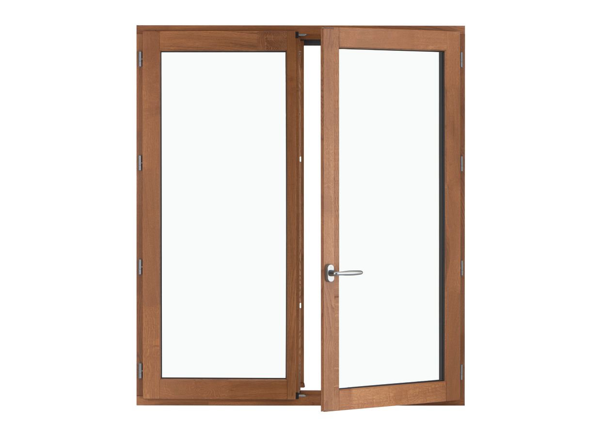 Fenêtre chêne ARBOREAL finition lasure sur mesure | Lapeyre