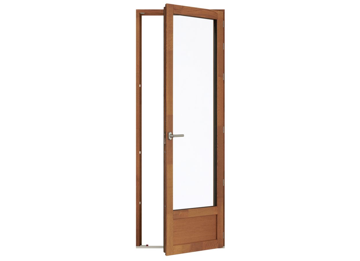 Porte-fenêtre chêne ARBOREAL finition lasure sur mesure | Lapeyre