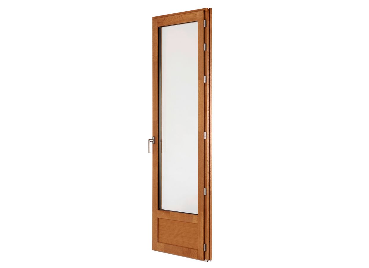 Porte-fenêtre chêne ARBOREAL finition lasure sur mesure | Lapeyre