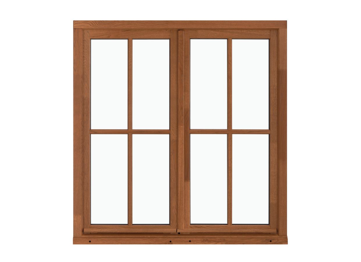 Fenêtre chêne ARBOREAL finition lasure sur mesure | Lapeyre