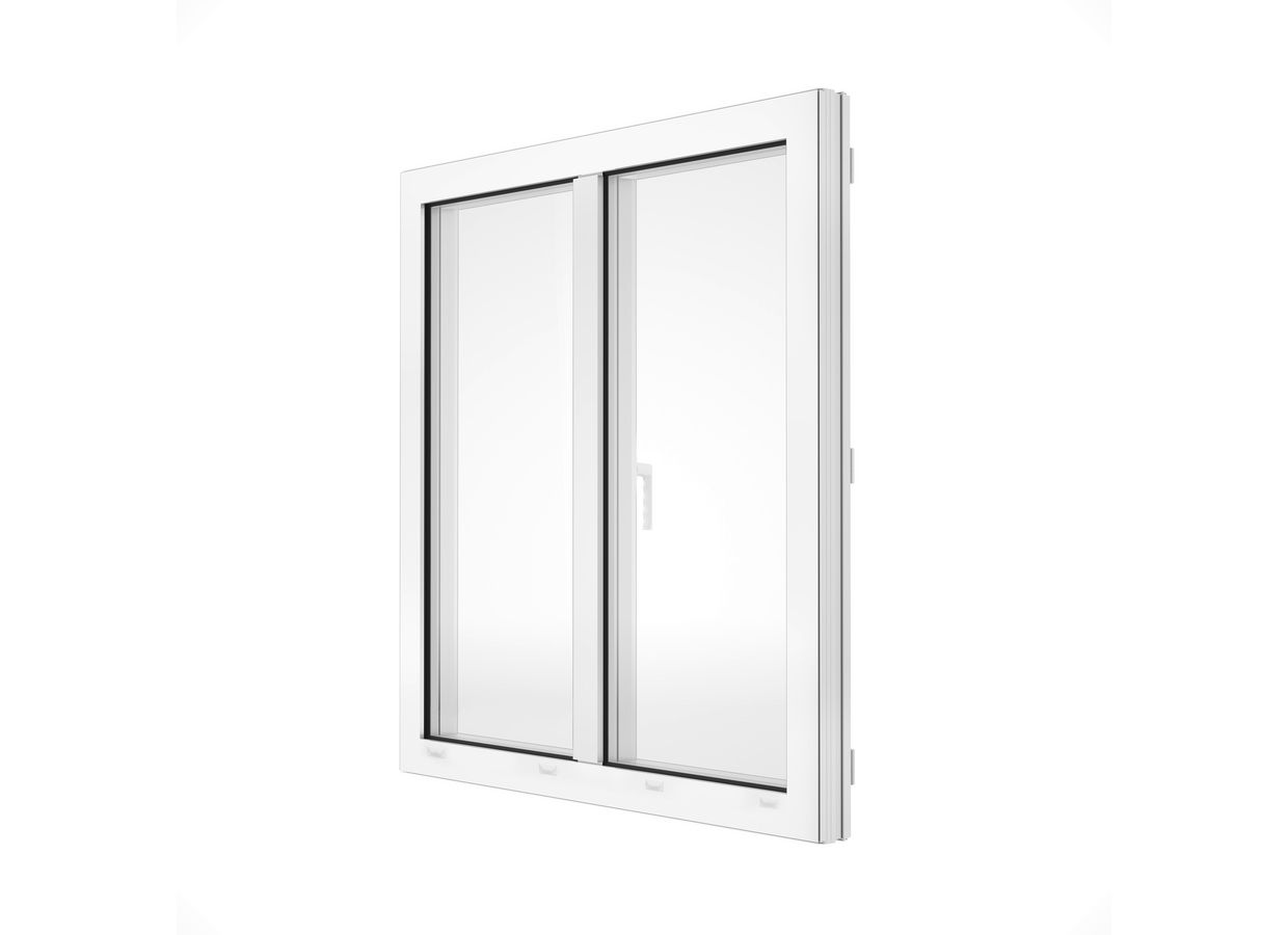 Fenêtre PVC blanc Héméra sur mesure | Lapeyre