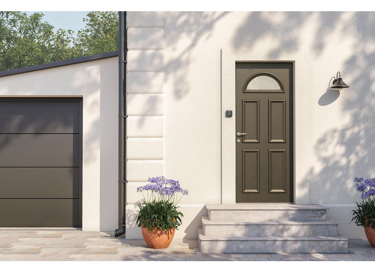 PORTE D'ENTRÉE  ADA-LOU ALUMINIUM SUR MESURE-Lapeyre