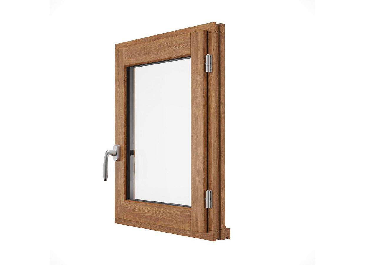 Fenêtre chêne ARBOREAL finition lasure sur mesure | Lapeyre