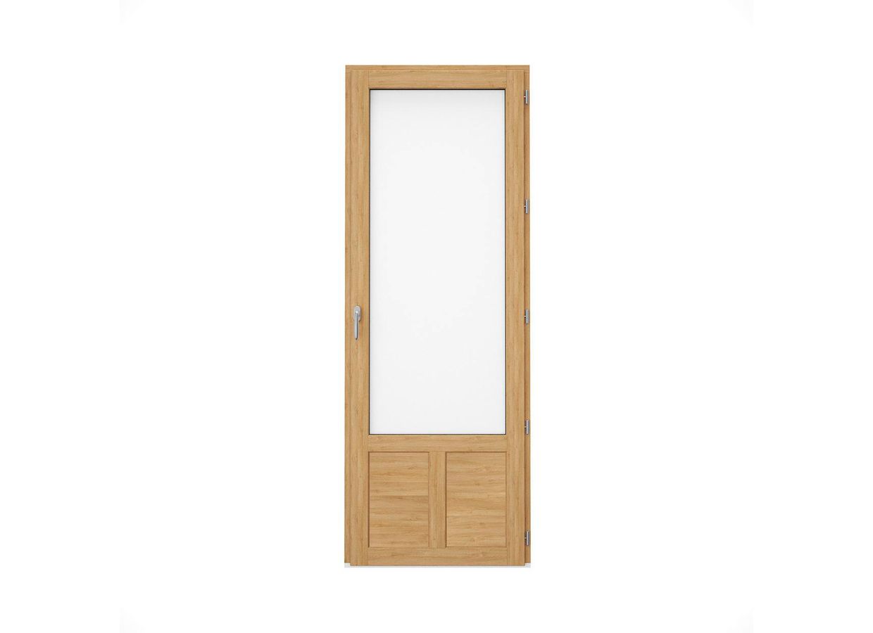 Porte-fenêtre pin ARBOREAL finition lasure sur mesure | Lapeyre