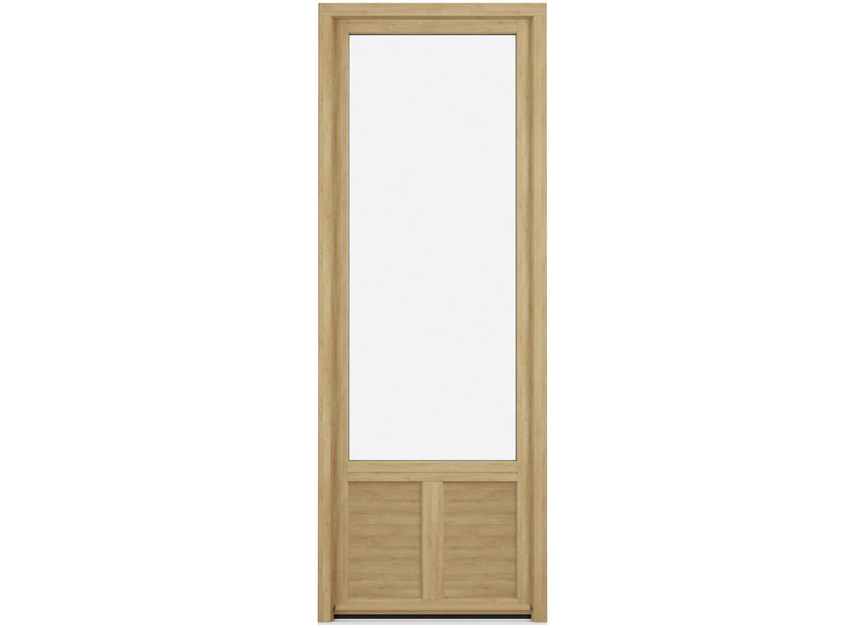 Porte-fenêtre chêne ARBOREAL finition lasure sur mesure | Lapeyre