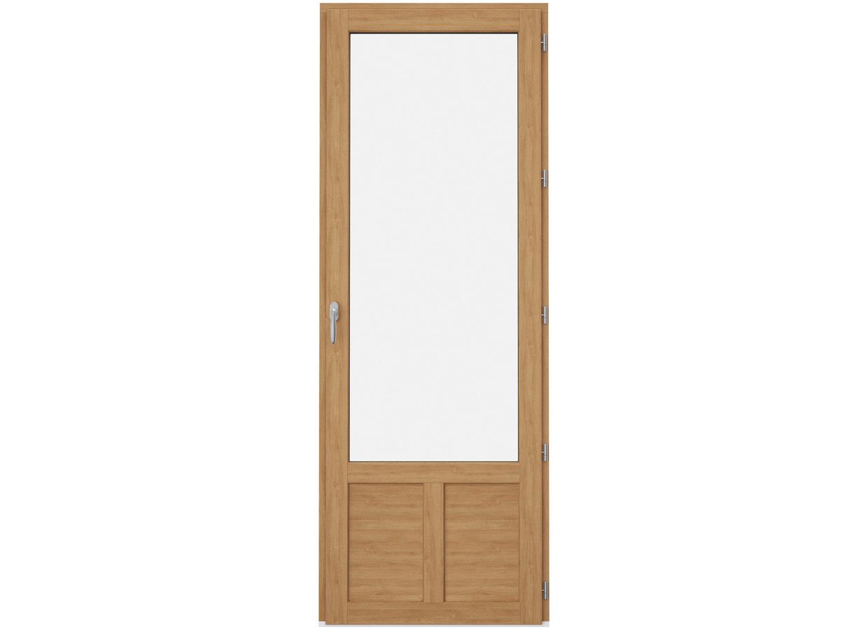 Porte-fenêtre chêne ARBOREAL finition lasure sur mesure | Lapeyre