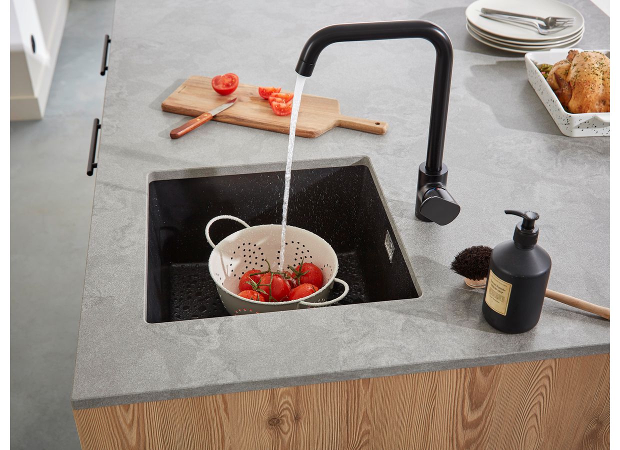 Plan de travail en Quartz épaisseur 20mm sur mesure - Cuisine - Lapeyre