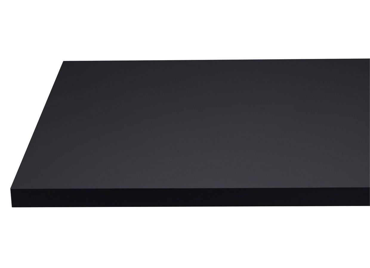 Plan de travail stratifié FÉNIX NOIR sur-mesure EP.20/28/38 MM