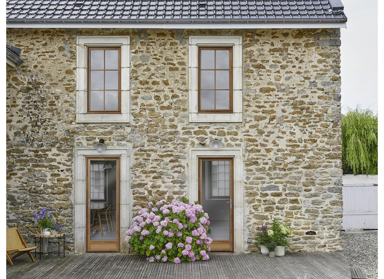 Fenêtre chêne ARBOREAL finition lasure sur mesure | Lapeyre