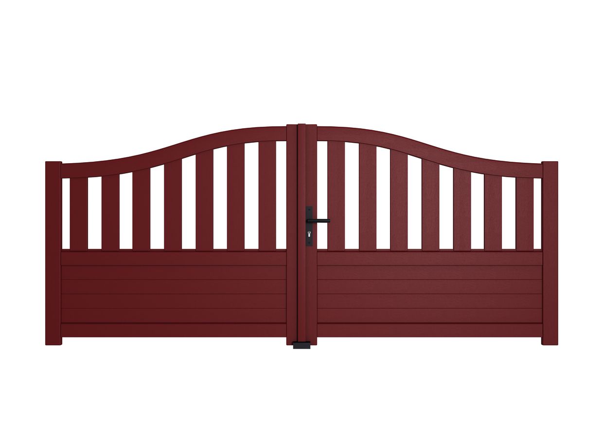 Portail battant SANCY bois sur mesure-Lapeyre