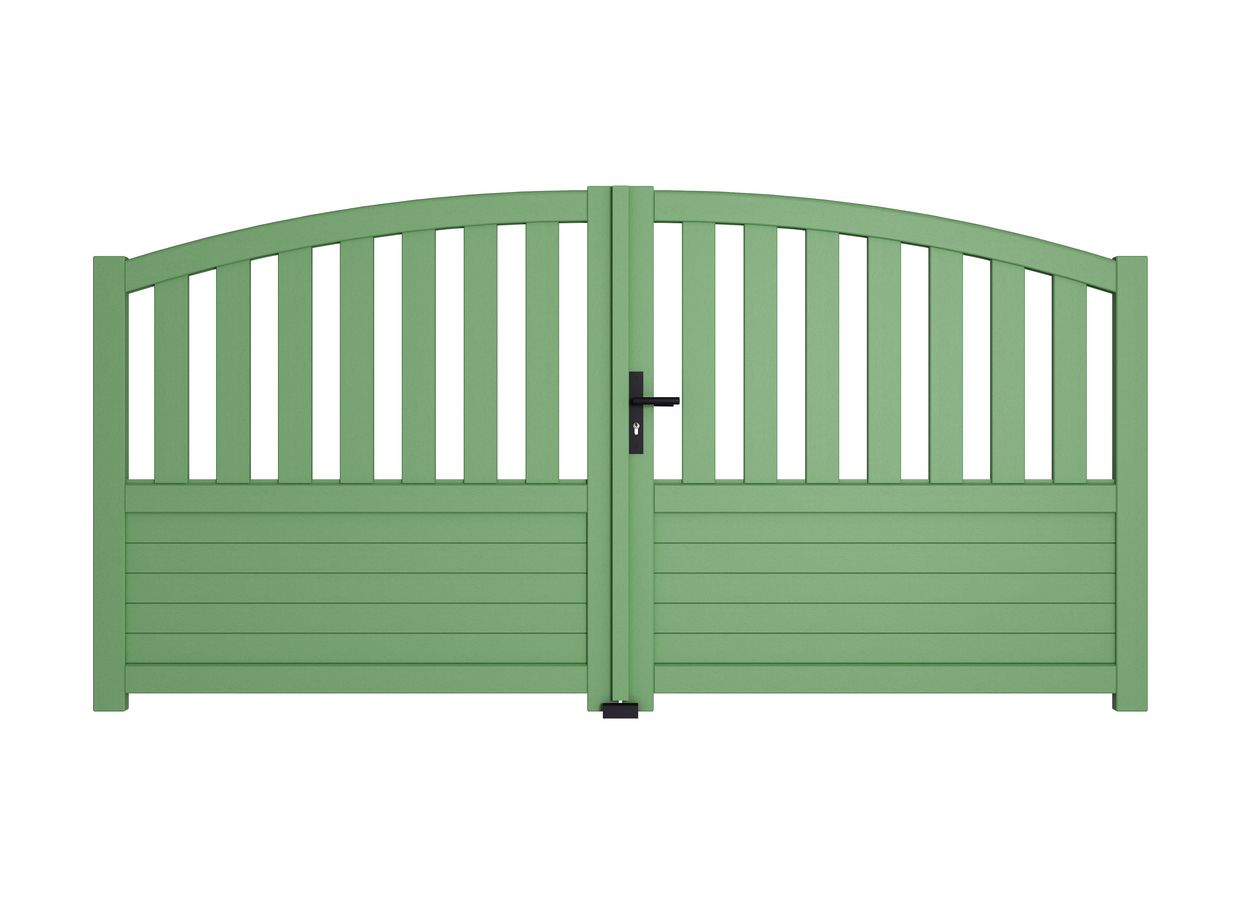 Portail battant bois LANDES sur mesure-Lapeyre