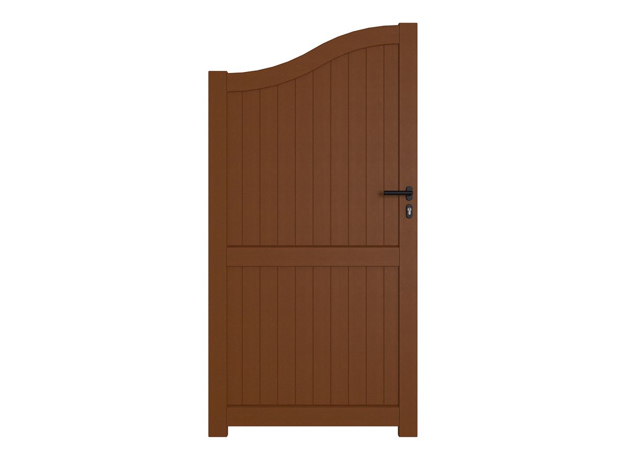 Portillon bois ROQUEBRUNE 2 sur mesure Main Image