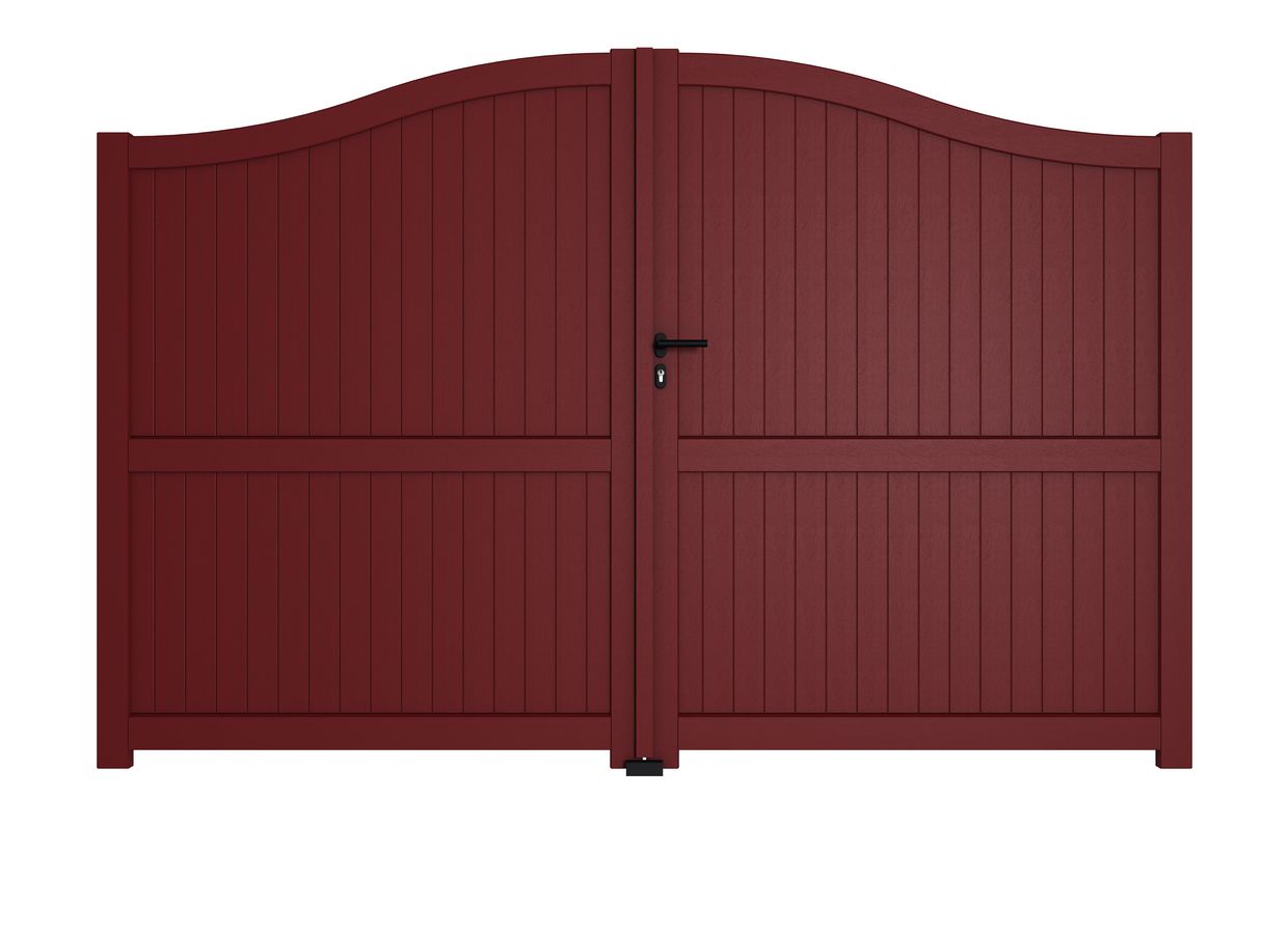 Portail battant bois ROQUEBRUNE sur mesure-Lapeyre