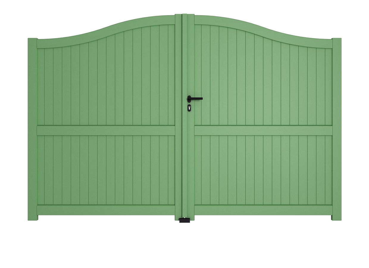 Portail battant bois ROQUEBRUNE sur mesure-Lapeyre