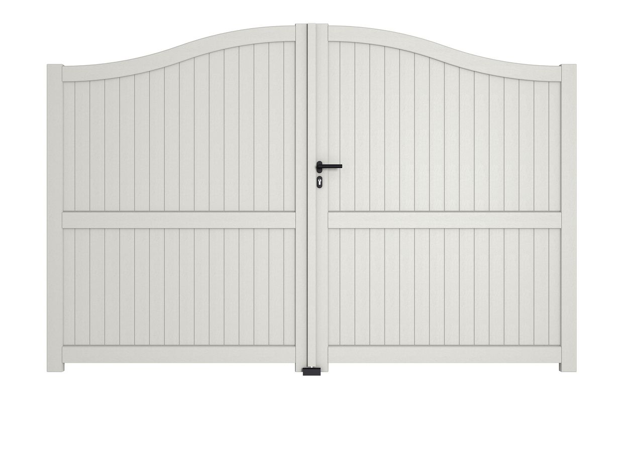 Portail battant bois ROQUEBRUNE sur mesure-Lapeyre