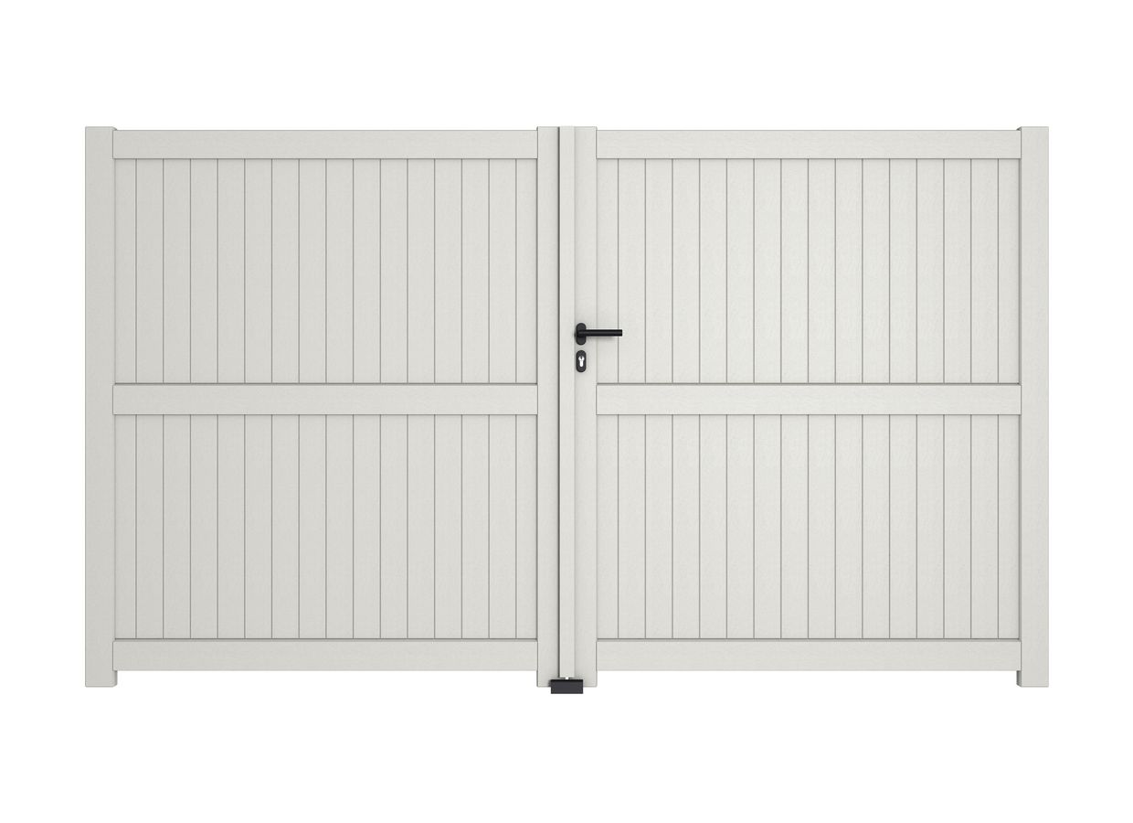 Portail battant bois FONTANGES sur mesure-Lapeyre