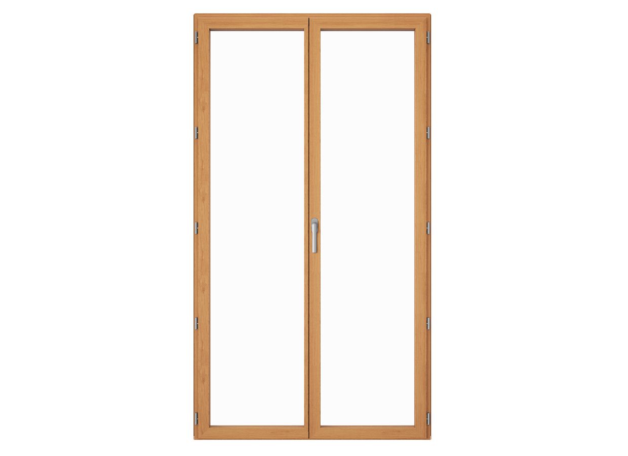 Porte-fenêtre PVC plaxée Héméra sur mesure | Lapeyre