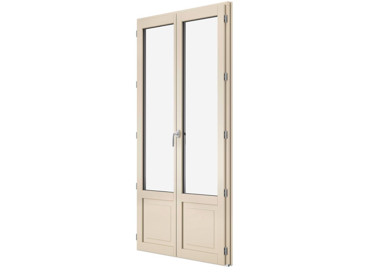 Porte-fenêtre pin ARBOREAL finition couleur sur mesure | Lapeyre