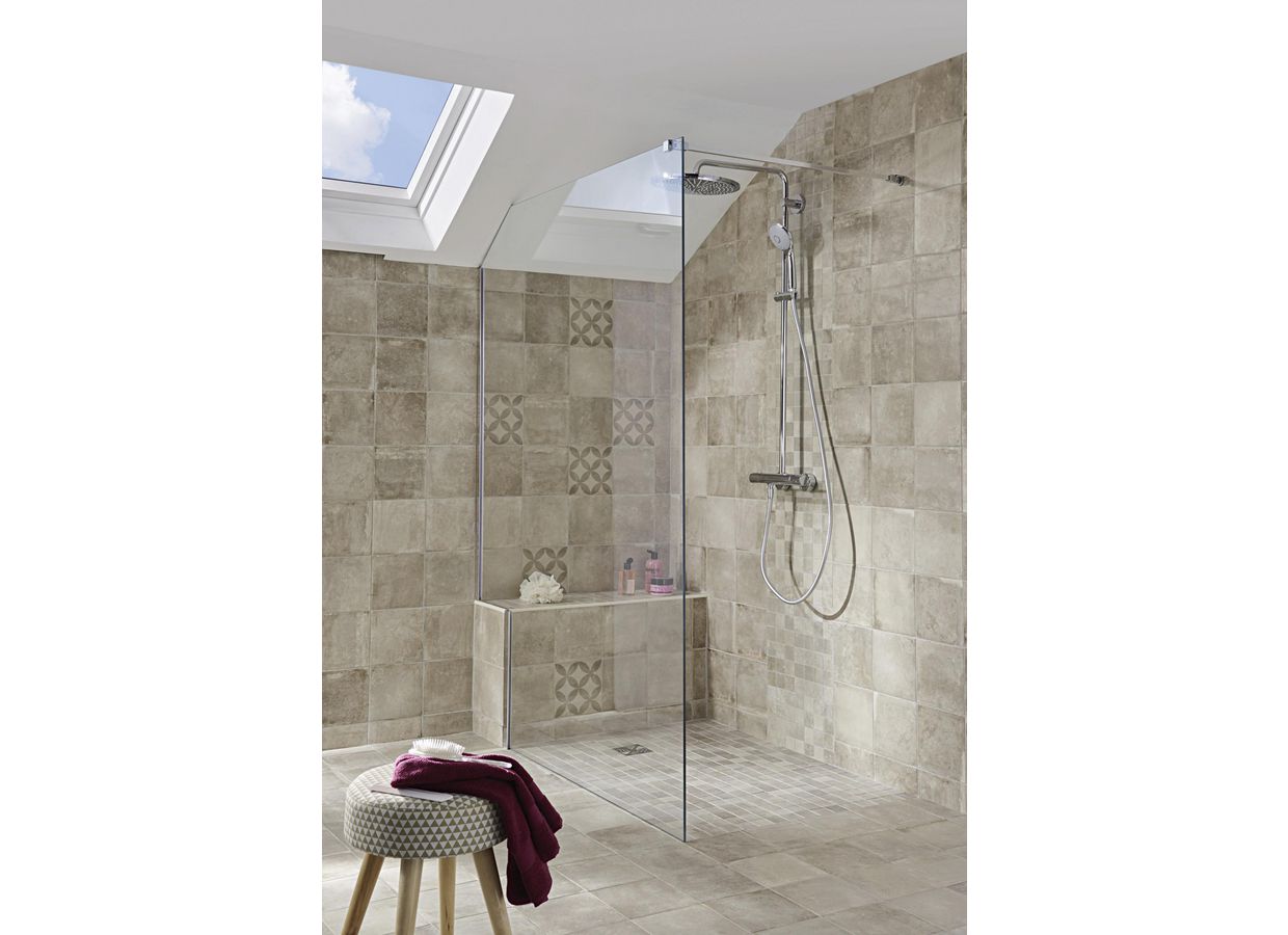 Paroi de douche LINE PRESTIGE sur mesure - Salle de Bains - Lapeyre