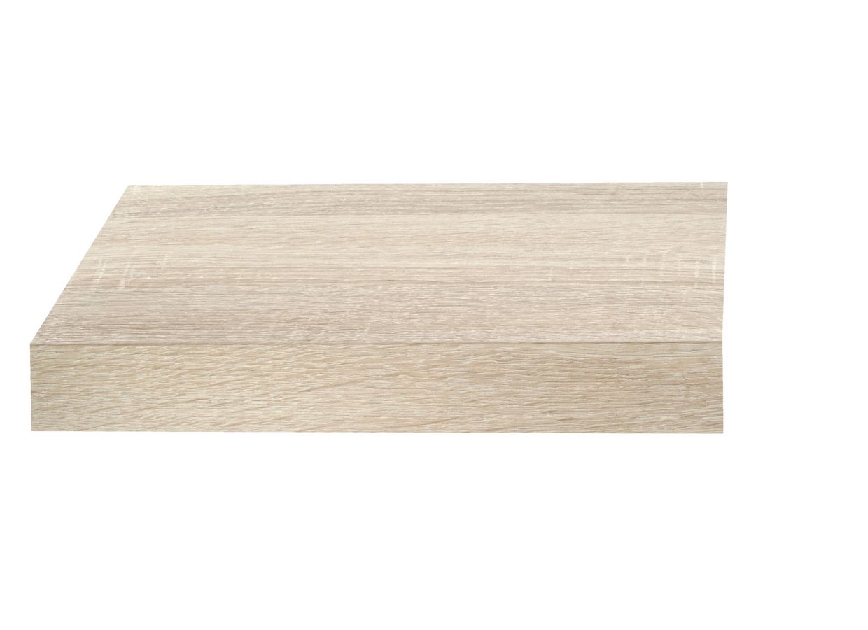 Plan de travail stratifié CHÊNE BLANCHI sur-mesure EP.20/28/38 MM