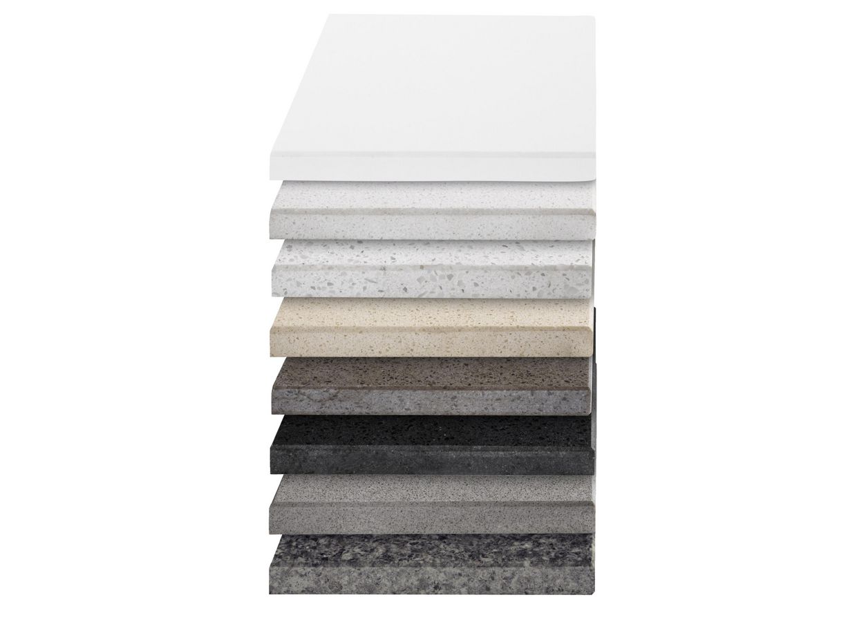 Plan quartz sur mesure chant 40 mm (épaisseur 20mm) Main Image