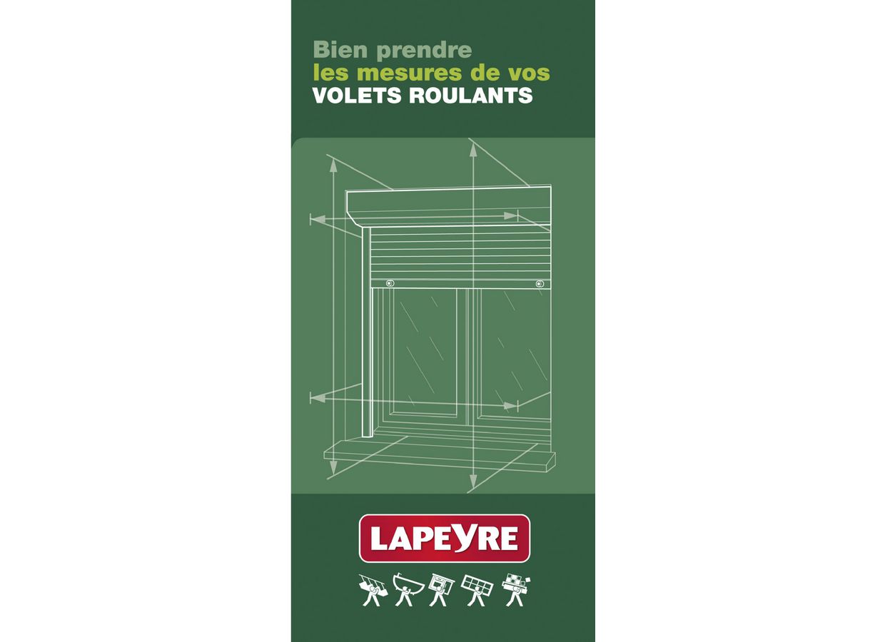Volet roulant solaire pour fenêtre et porte-fenêtre - Lapeyre