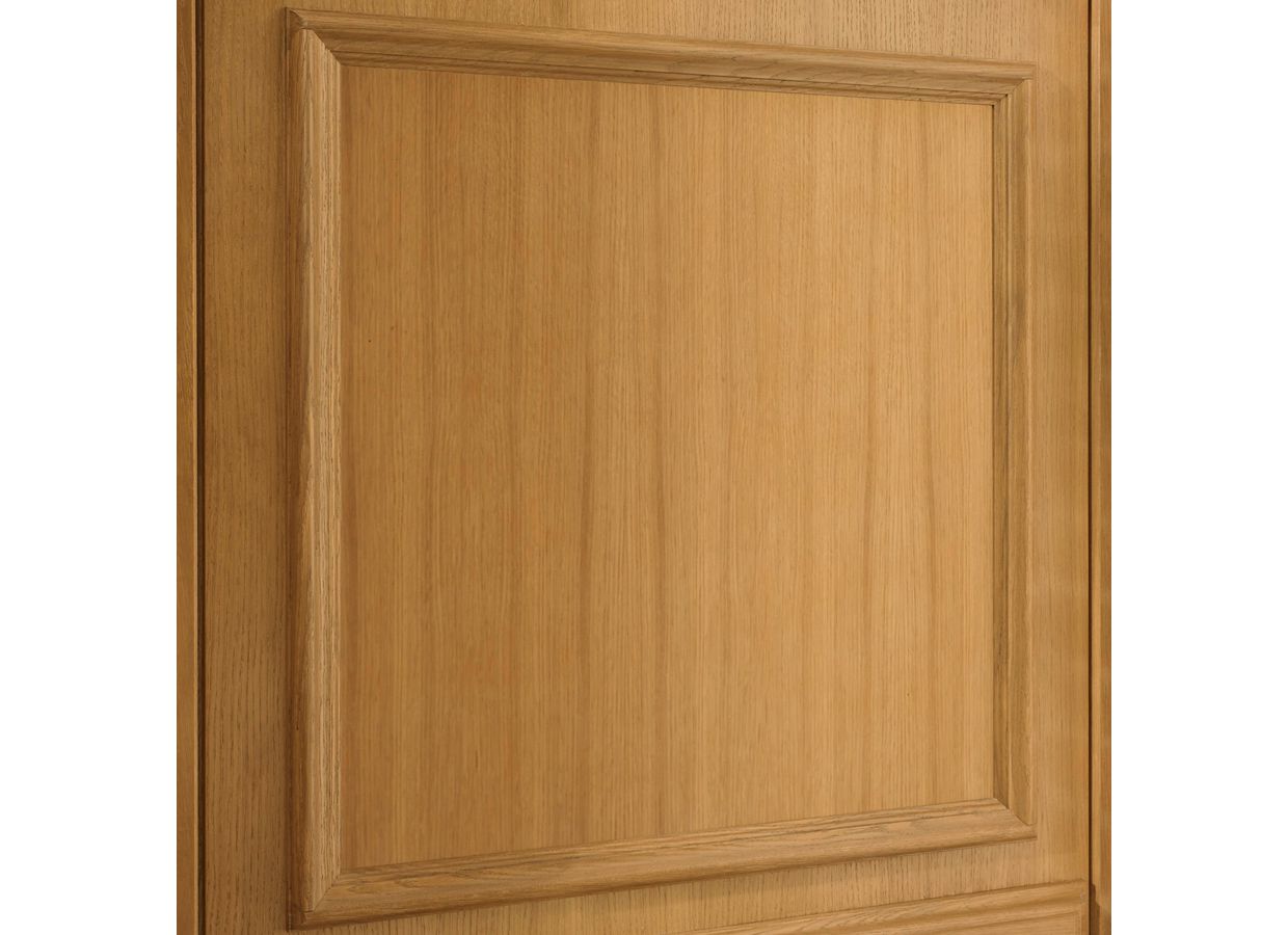 Porte d'entrée ANNE-SOPHIE bois exotique avec Châssis ouvrant sur mesure-Lapeyre