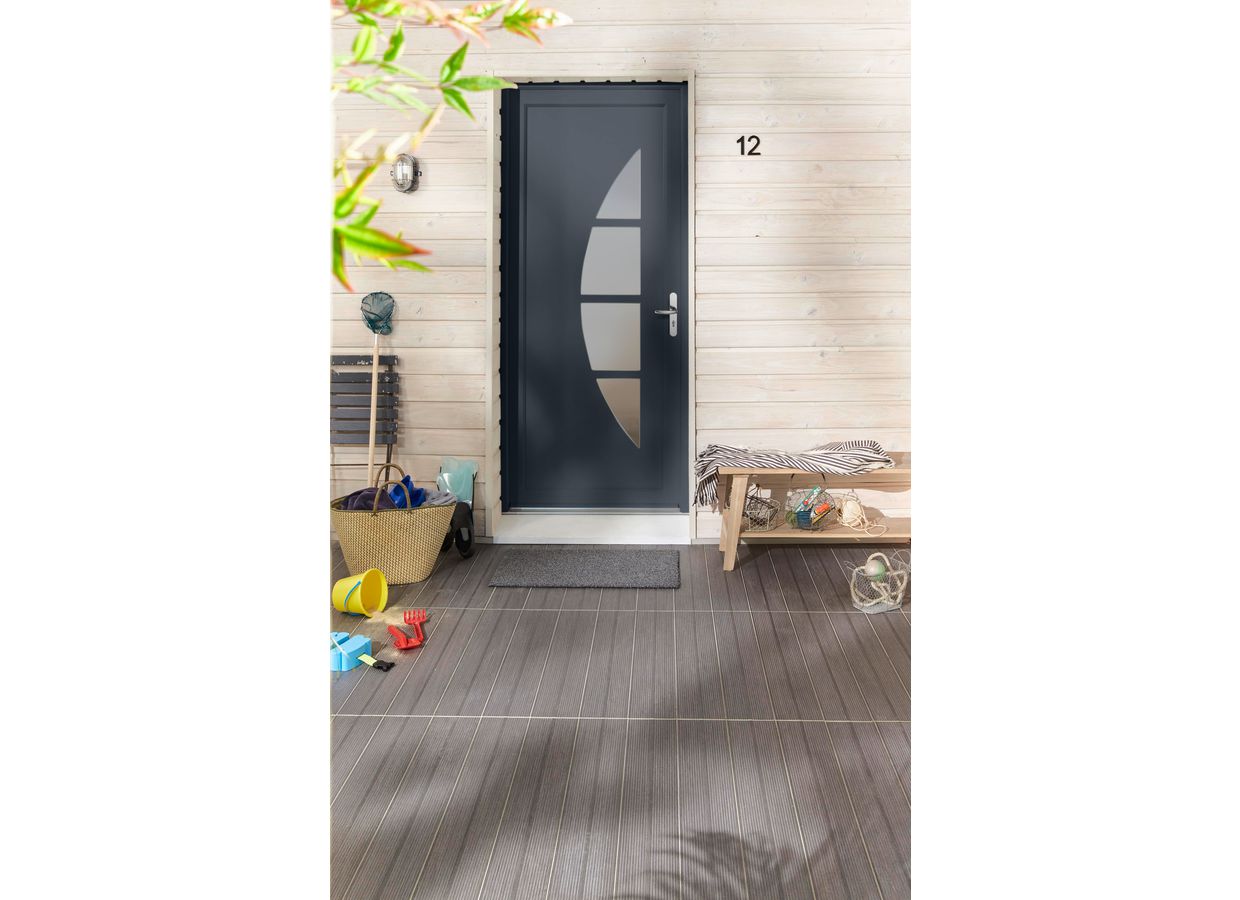 Porte d'entrée STELLA PVC sur mesure