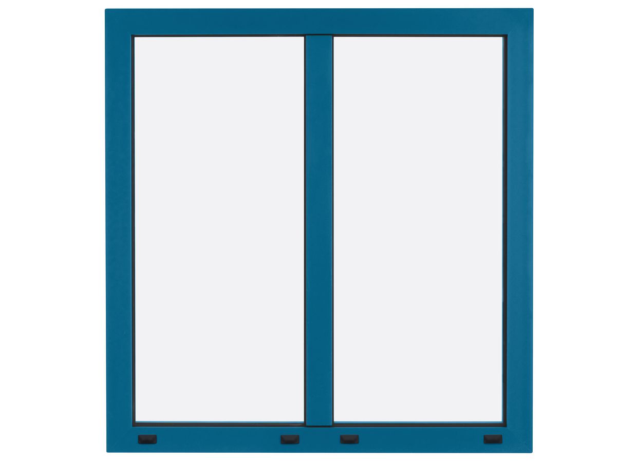 Fenêtre PVC couleur laquée Héméra sur-mesure avec volet roulant intégré