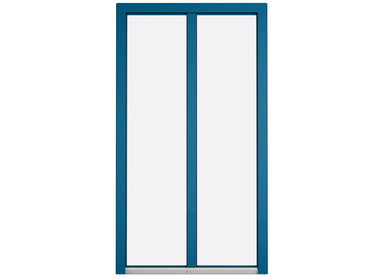 Porte fenêtre Héméra PVC couleur laquée sur-mesure