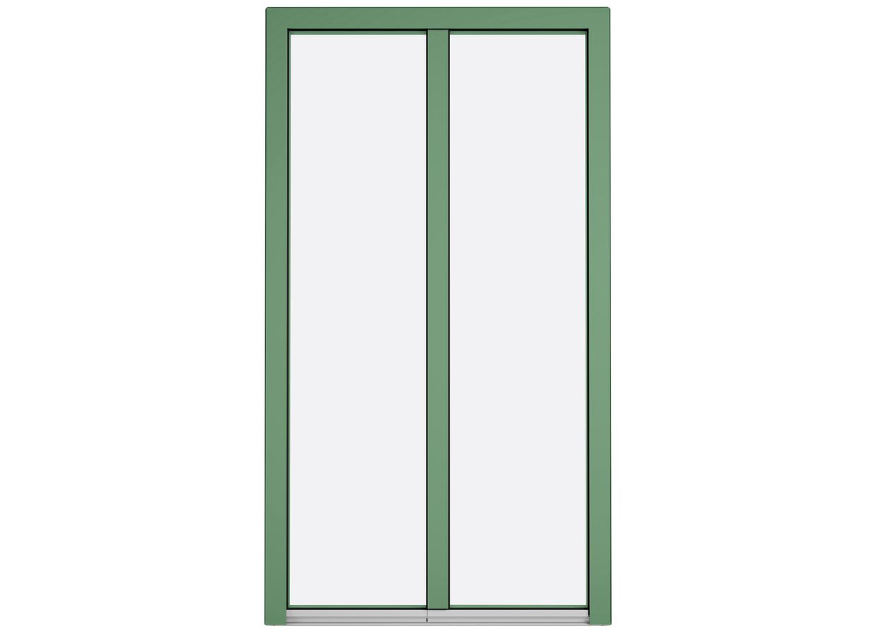 Porte fenêtre PVC couleur laquée Héméra sur-mesure | Lapeyre