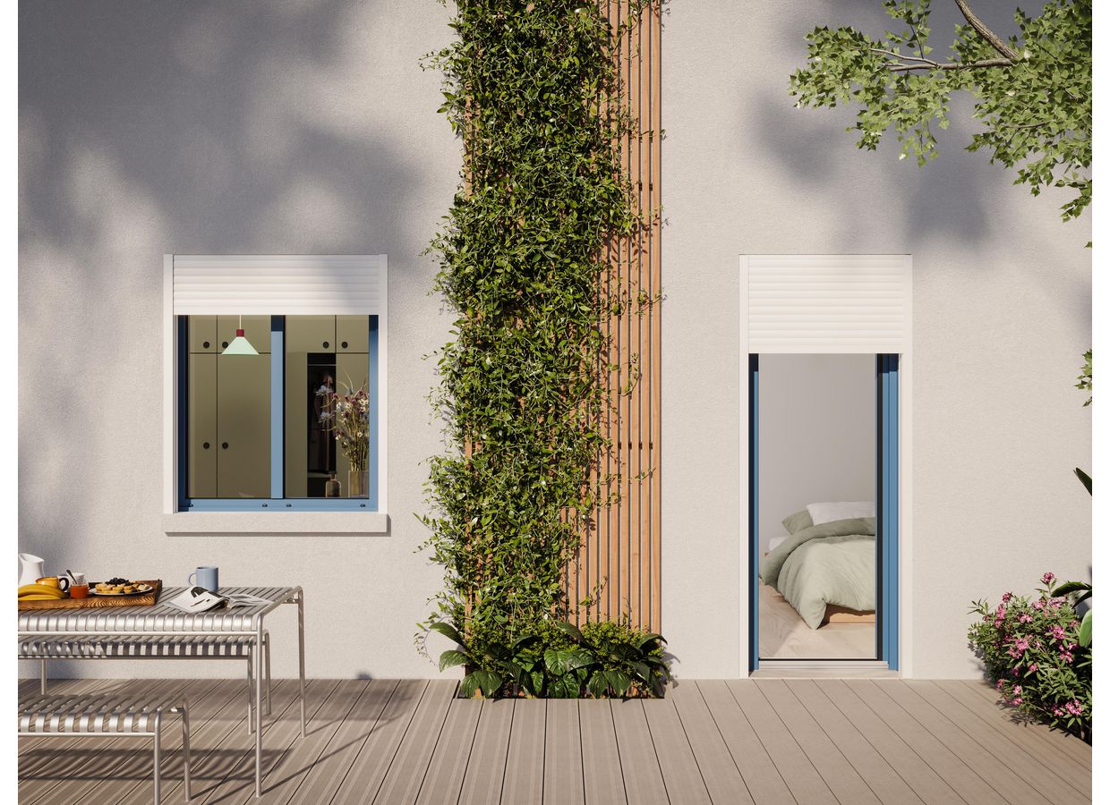 Fenêtre PVC couleur laquée Héméra sur mesure | Lapeyre