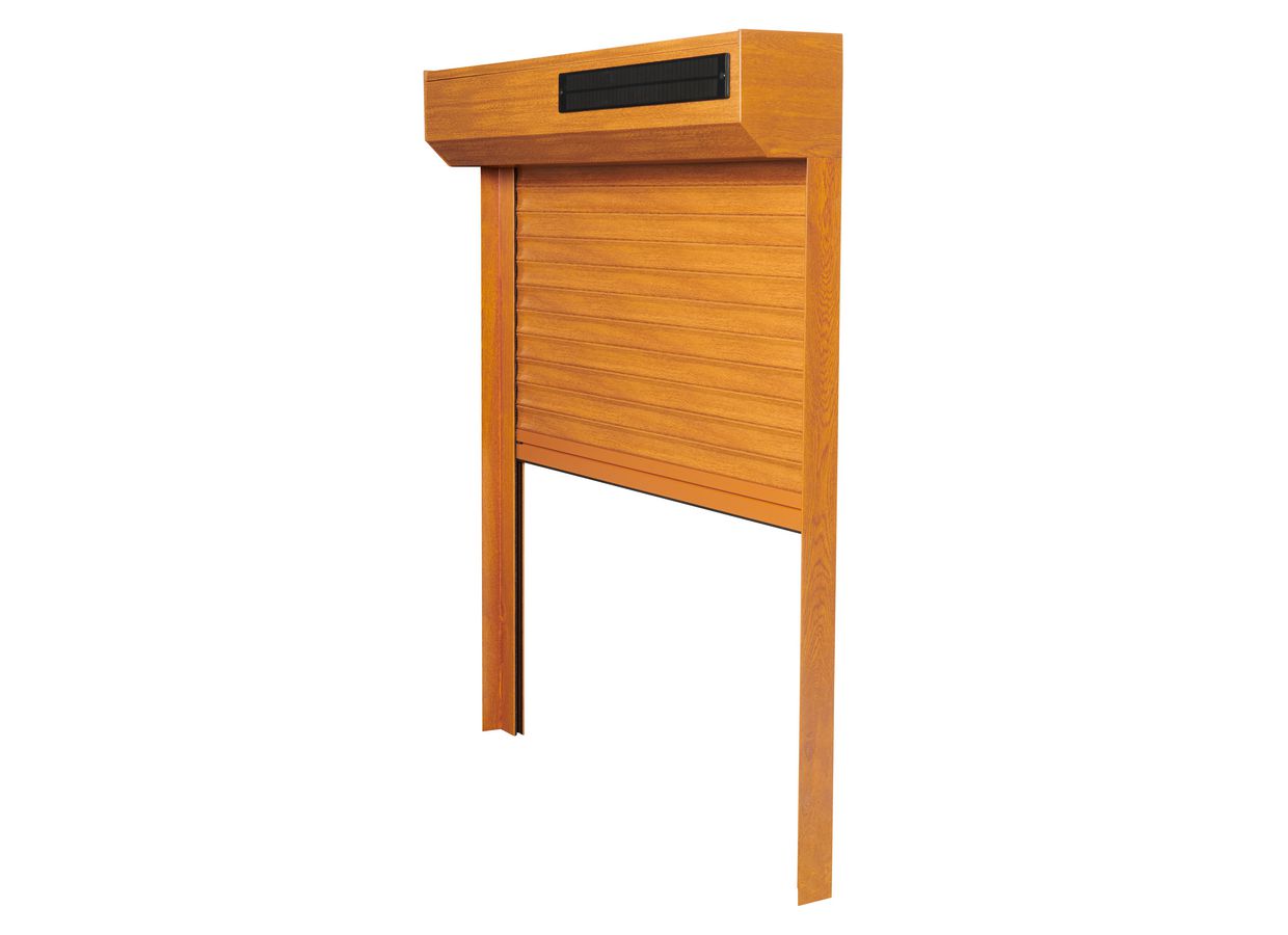 Volet roulant solaire couleur au choix DENVER sur-mesure