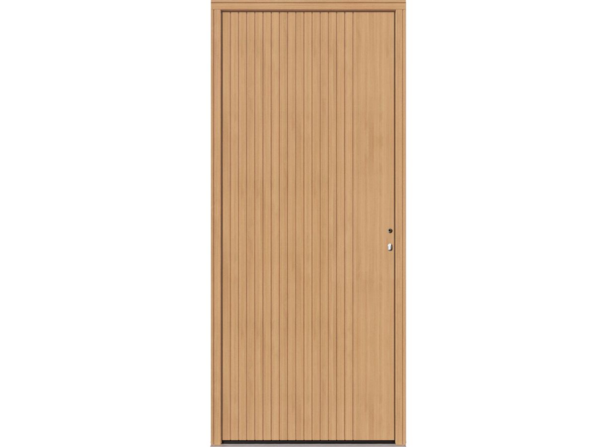 Porte d'entrée augustine Chêne sur mesure-Lapeyre