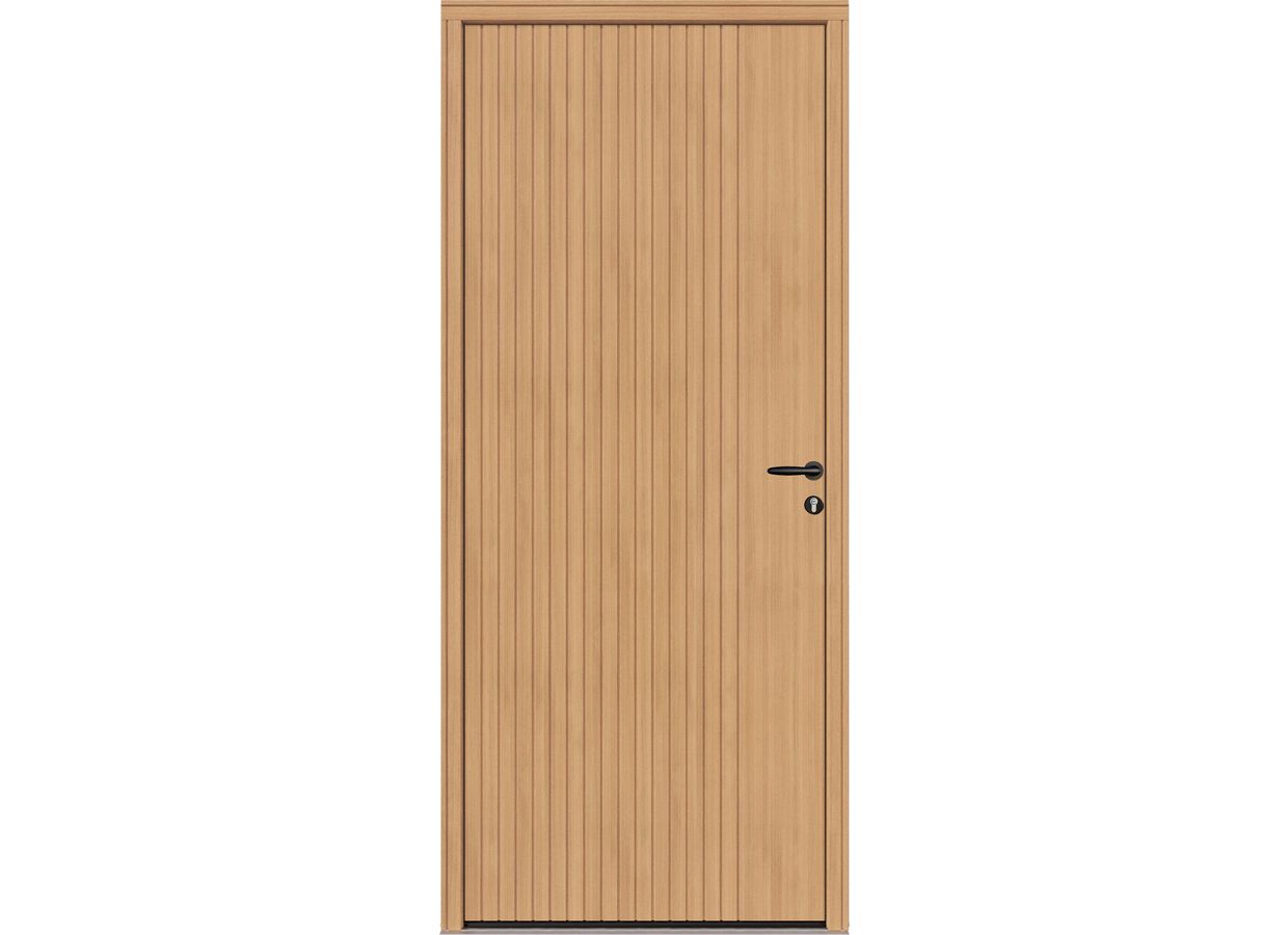 Porte d'entrée augustine Chêne sur mesure-Lapeyre