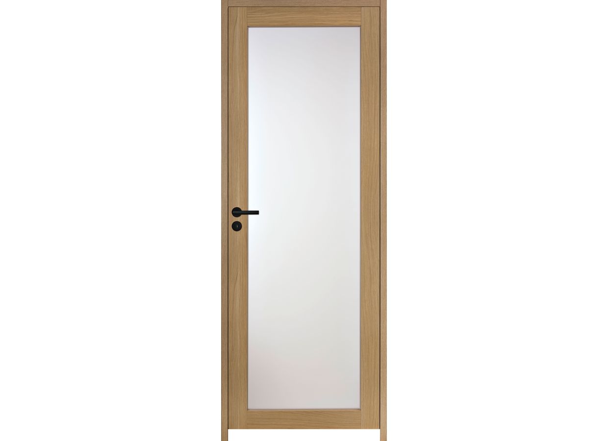 Bloc-porte ROXIE *** vitré RENOMAX Chëne naturel - Sur mesure Main Image