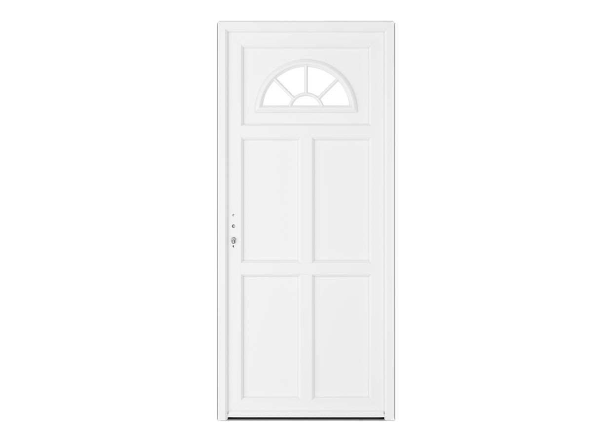 Porte d'entrée DINAN 2 PVC sur mesure-Lapeyre