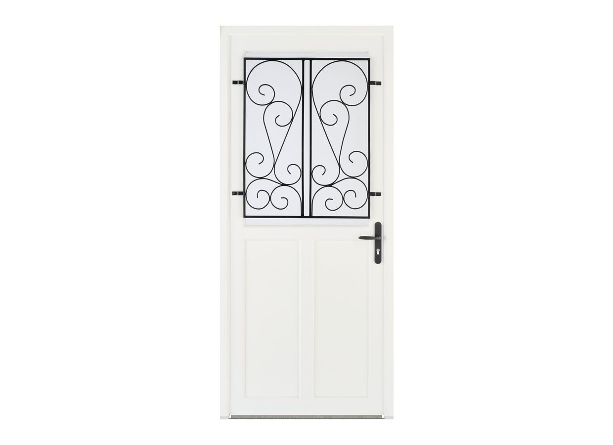Porte d'entrée GUERANDE 2 PVC sur mesure-Lapeyre