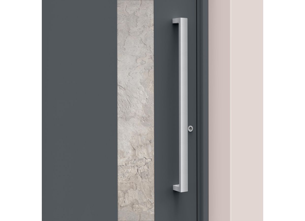 Porte d'entrée Apolonia Aluminium sur-mesure -Lapeyre