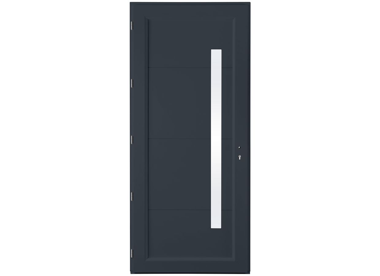Porte d'entrée ALICE PVC sur-mesure-Lapeyre