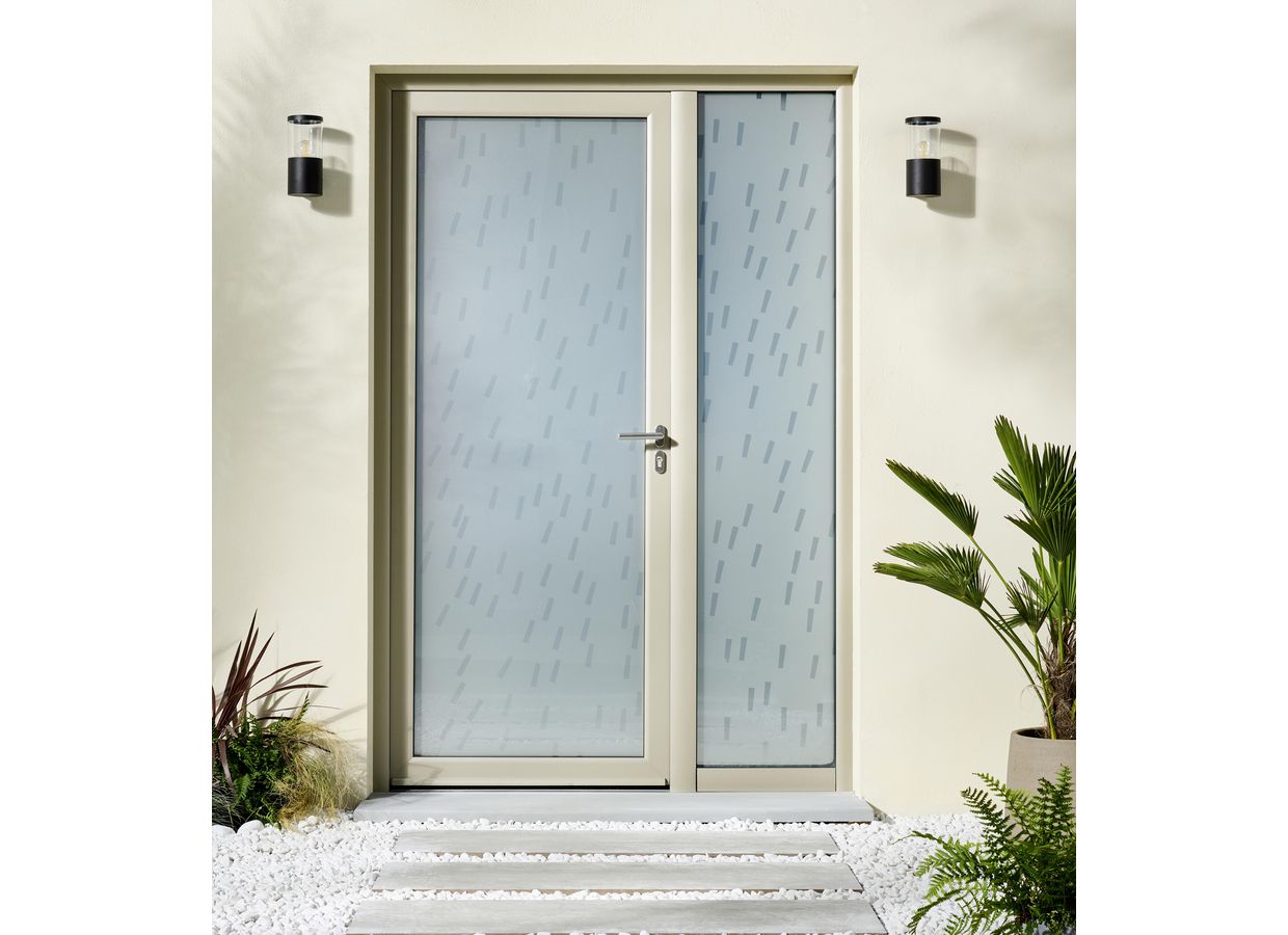 Porte d'entrée Adenora vitrage orgue sur-mesure -Lapeyre