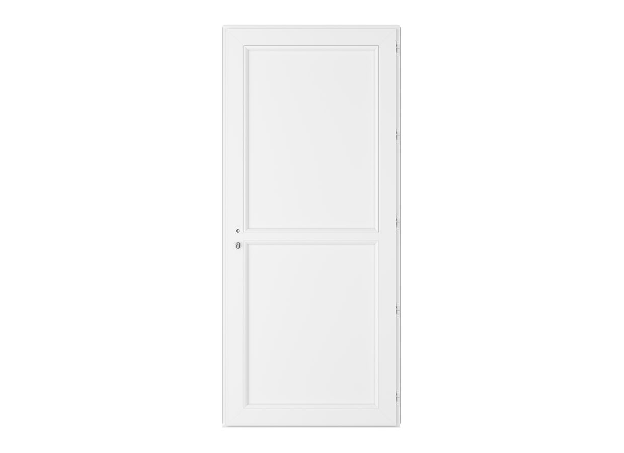 Porte d'entrée ARMANCE 2 PVC sur mesure-Lapeyre