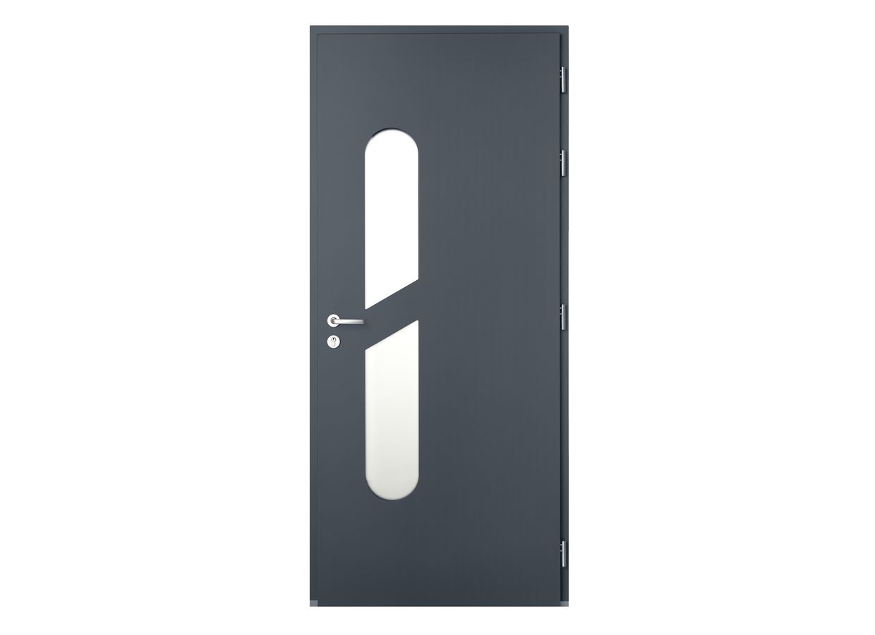 Porte d'entrée Angèle Aluminium sur-mesure - Lapeyre