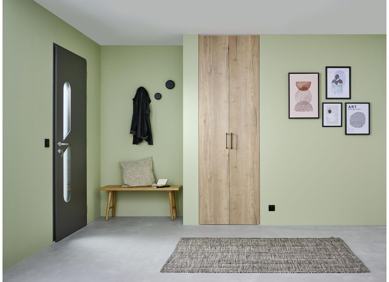 Porte de placard battant Rêve 2 mélaminé sur mesure  - Lapeyre