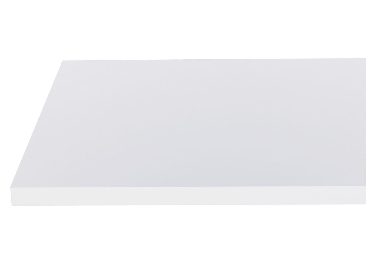 Plan de travail stratifié FÉNIX BLANC sur-mesure EP.20/28/38 MM