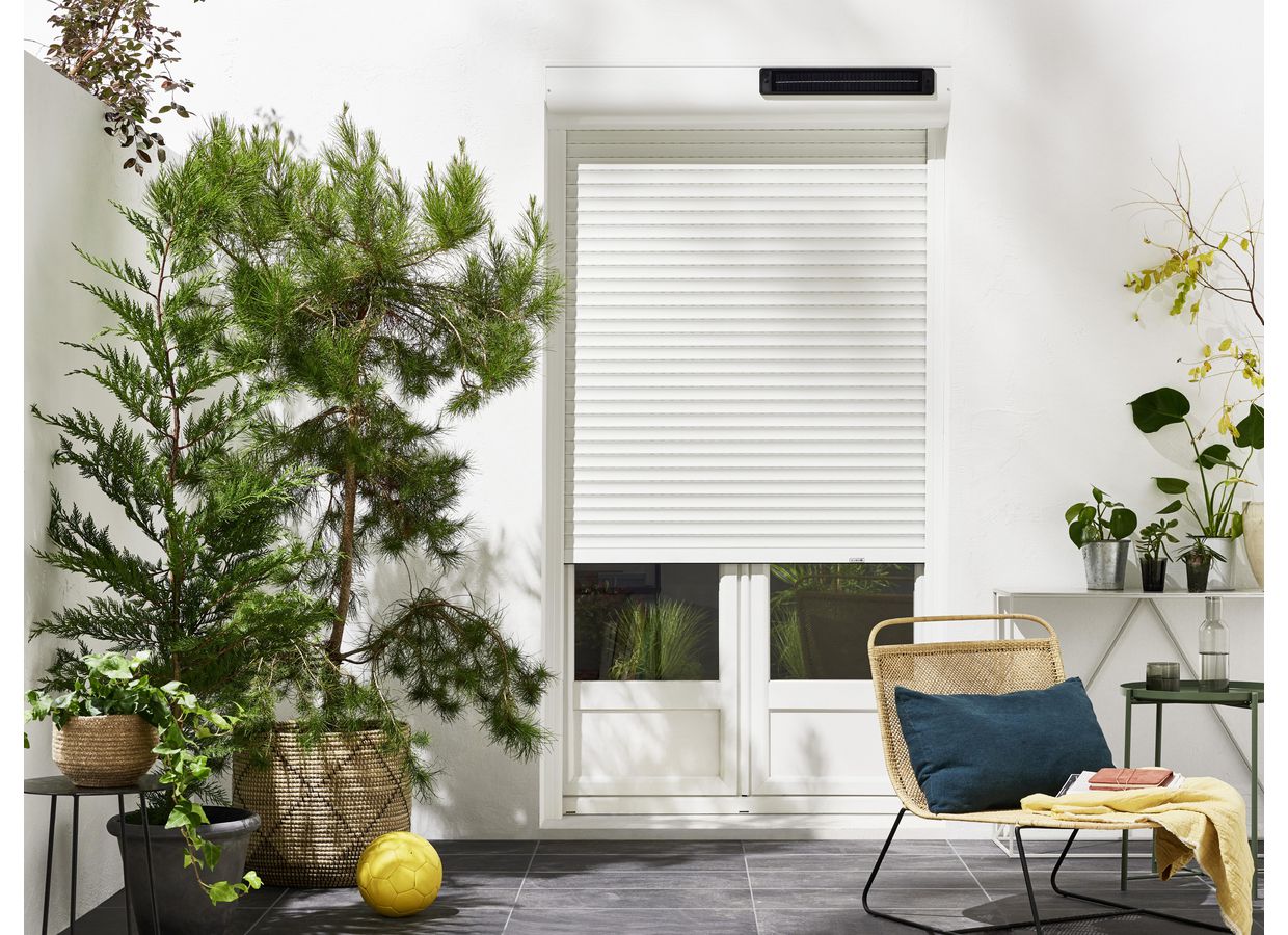 Volet roulant solaire pour fenêtre et porte-fenêtre - Lapeyre